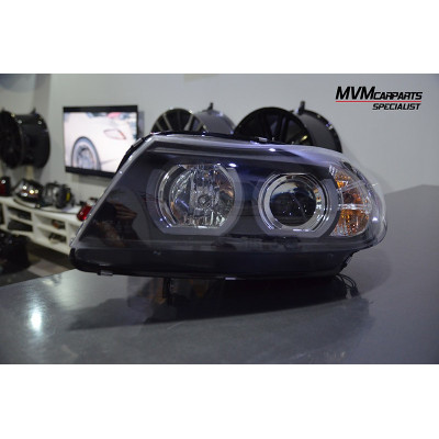 Faros Xenon Angel eyes Led para BMW Serie 3 E90 E91