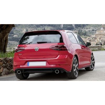 Difusor trasero Volkswagen Golf 7.5 VII look GTI