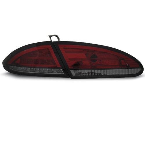 Pilotos traseros Led Seat Leon 2005-2009 Rojo Ahumado
