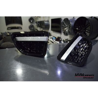 Rejilla Frontal y laterales para Range Rover Sport 2005-2008 Black Edition