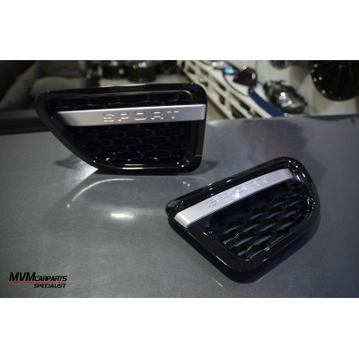 Rejilla Frontal y laterales para Range Rover Sport 2005-2008 Black Edition