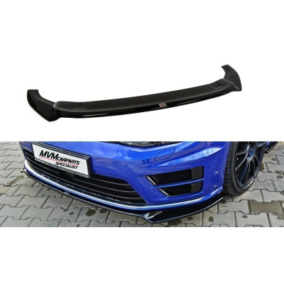 Añadido delantero Volkswagen Golf 7 R MK7 Negro Brillo