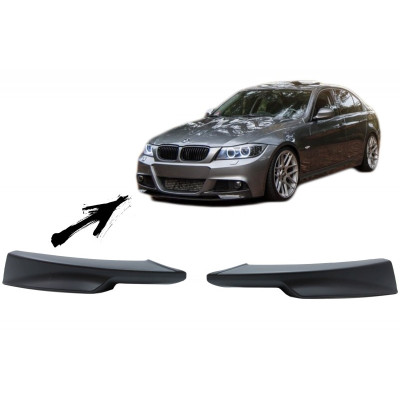 Punteras Splitters para BMW E90 LCI M Performance ABS negro