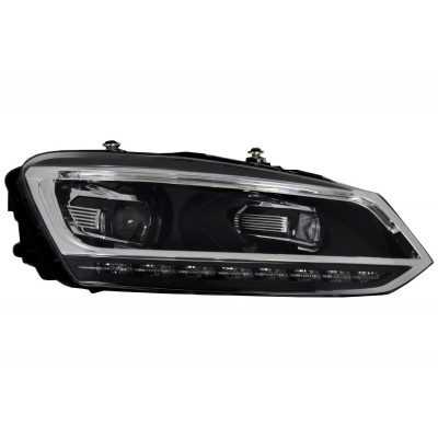 Faros delanteros Led para VW Polo MK5 2010-2017 Dinamicos