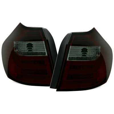 Pilotos traseros LED BAR para BMW Serie 1 E81 E87 Ahumados