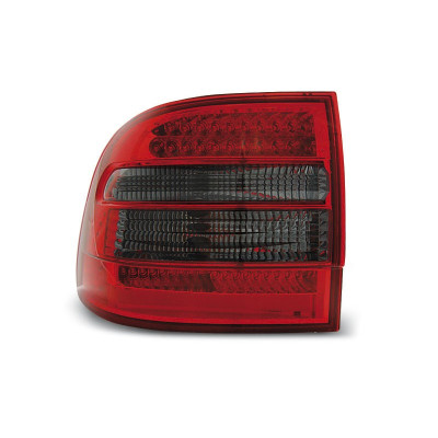 Pilotos traseros Porsche Cayenne 02-06 Rojo Ahumado Led