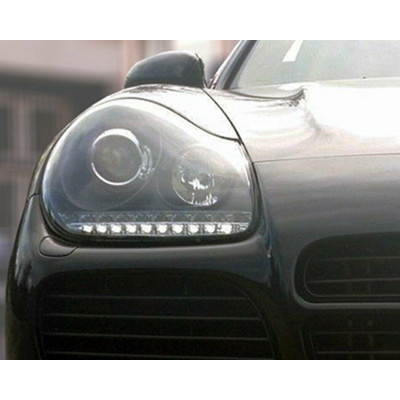 Faros Xenon para Porsche Cayenne de 2002 a 2007 Negros