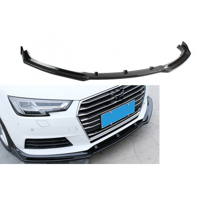 Añadido Spoiler Lip delantero para Audi A4 B9 2016-2018