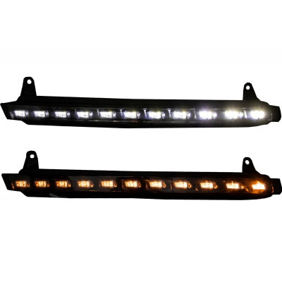 Focos Intermitentes y Luz diurna LED DRL para Audi Q7 4L 2006-2009