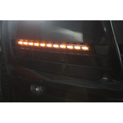 Focos Intermitentes y Luz diurna LED DRL para Audi Q7 4L 2006-2009