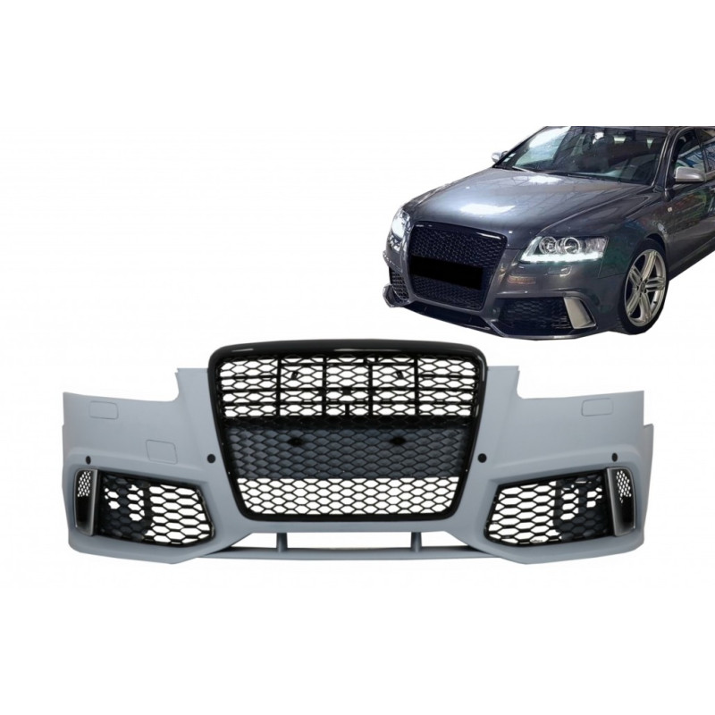 Paragolpes delantero para Audi A6 C6 4F 2004-2010 Look RS6