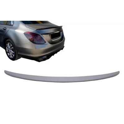 Aleron Mercedes Clase C W205 tipo AMG Negro Brillo