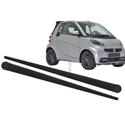 Extensiones de taloneras laterales de Smart ForTwo 451 de 2007-2014