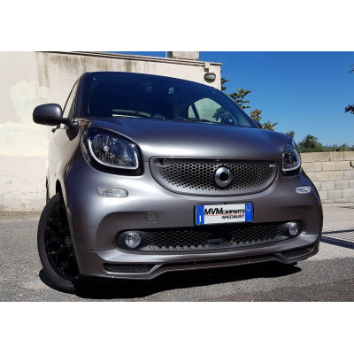 Añadido Lip delantero para Smart ForTwo 453 de 2014 en adelante