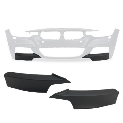 Splitters Performance para paragolpes Pack M de BMW Serie 3 F30 F31