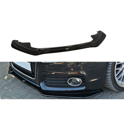 Añadido delantero para Audi A5 Sline 2007-2012 Negro brillo