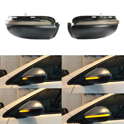 Retrovisor con intermitentes LED Dinamicos para VW Golf 6 MK6 GTI R20