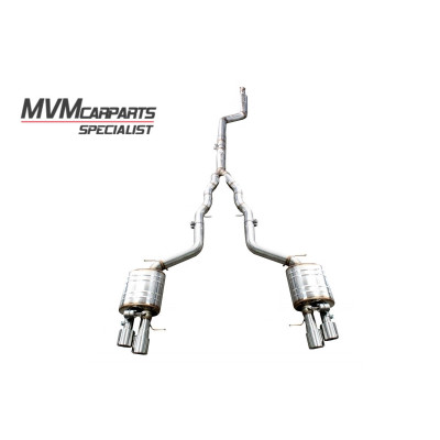 Sistema de escape deportivo completo para BMW Serie 5 F10 con Valvetronic