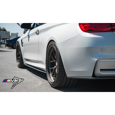 Añadido lip taloneras Carbono Bmw M4 F82 F83 M3 F80