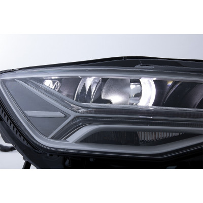 Faros Full Led para Audi A6 C7 2011-2018 Matrix Design