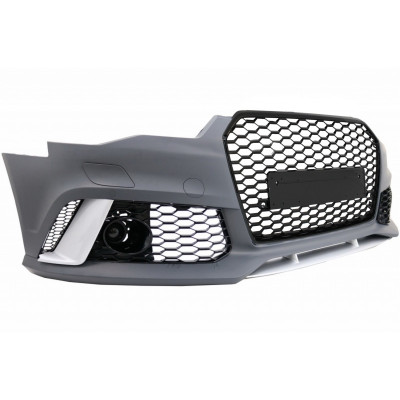 Parachoques delantero adecuado para AUDI A6 C7 4G (2011-2015) Diseño RS6 con rejilla