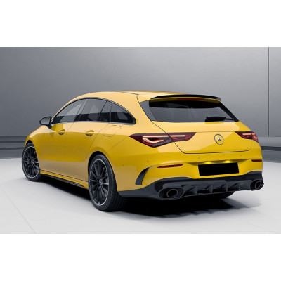 Aletines de paragolpes trasero para Mercedes CLA Coupe y Shooting Brake