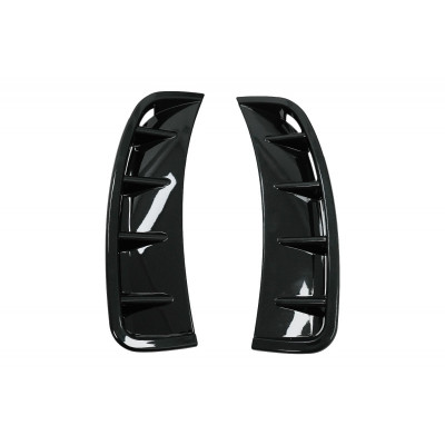 Paquete Night Vision Carcasas retrovisor + Branquias delanteras para Mercedes