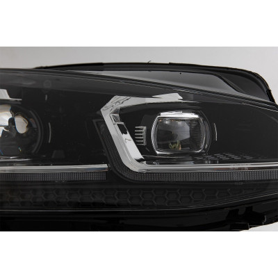 Faros delanteros Led para VW Golf 7.5 Facelift con intermitentes dinámicos