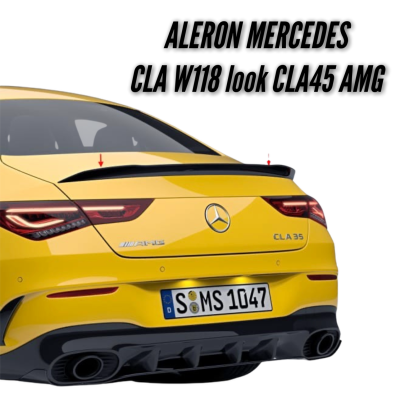 Aleron spoiler trasero para Mercedes CLA W118 Look CLA45 AMG