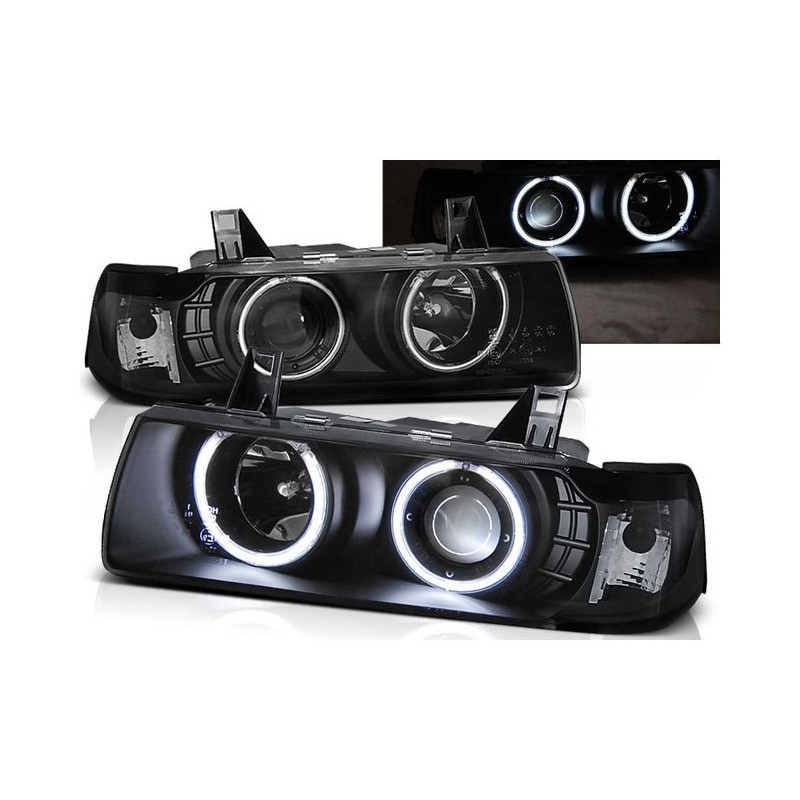 Pareja de Faros delanteros Eyes BMW Serie 3 Sedan 90-99