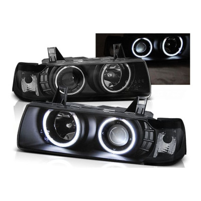 Pareja de Faros delanteros Angel Eyes BMW Serie 3 E36 Sedan 90-99