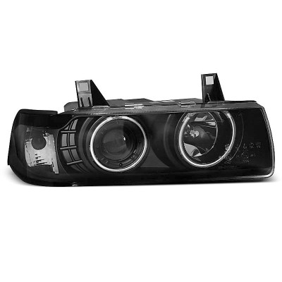 Pareja de Faros delanteros Angel Eyes BMW Serie 3 E36 Sedan 90-99