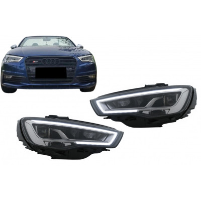 Faros delanteros para Audi A3 8V 2012-2016 Conversión a Full Led