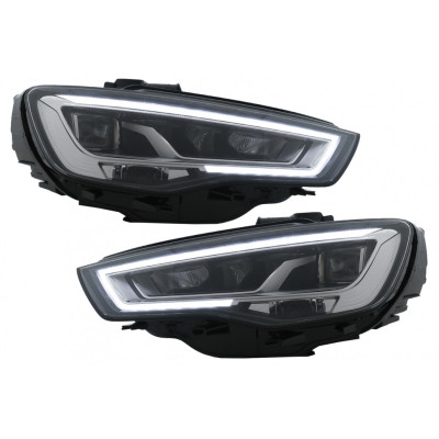 Faros delanteros para Audi A3 8V 2012-2016 Conversión a Full Led