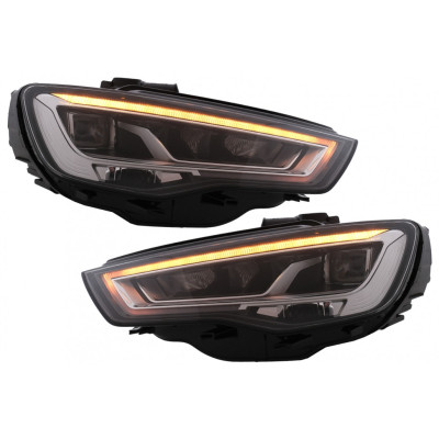 Faros delanteros para Audi A3 8V 2012-2016 Conversión a Full Led