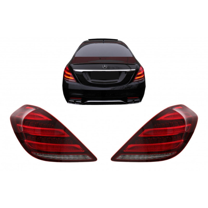 Pilotos traseros full led para Mercedes Clase S W222 X222