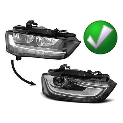 Faros delanteros para Audi A4 B8 2012-2015 Facelift tipo Xenon