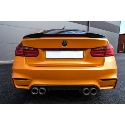 Aleron Bmw Serie 3 F30 look M3 Competicion Negro brillo