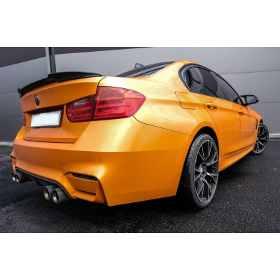 Aleron Bmw Serie 3 F30 look M3 Competicion Negro brillo