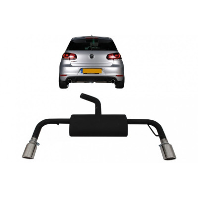 Sistema de escape para VW Golf 6 tipo GTI