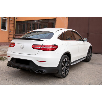 Aleron para Mercedes GLC Pintado Negro brillo look GLC63 AMG