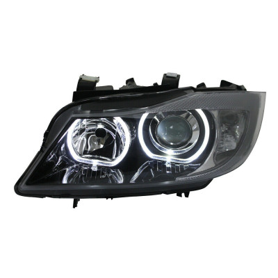 Faros Angel eyes para BMW E90 look Xenon