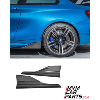 Difusores de talonera BMW M2 F87 Carbono M Performance