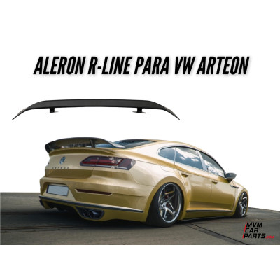 Aleron trasero para VW Arteon R Line Negro brillo