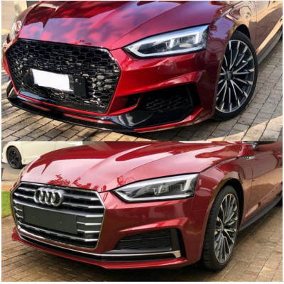 Paragolpes Delantero Audi A5 Sportback/ Coupe/ Cabriolet F5 2017 Look RS5
