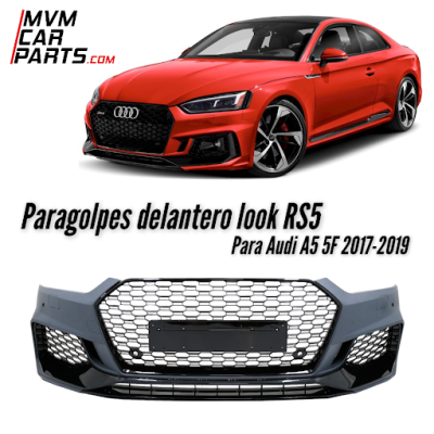 Paragolpes Delantero Audi A5 Sportback/ Coupe/ Cabriolet F5 2017 Look RS5