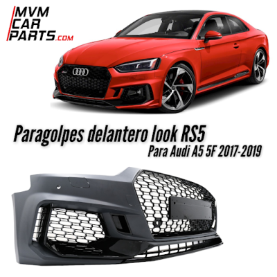 Paragolpes Delantero Audi A5 Sportback/ Coupe/ Cabriolet F5 2017 Look RS5